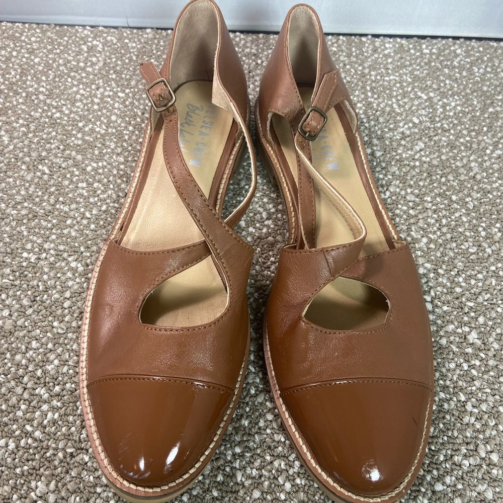 Women's Chelsea Crew Black Label Shoes  Mary Jane Flats  39-US size 8 or 8.5